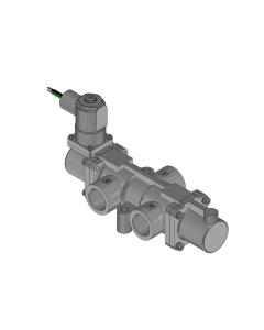 Valve, 3-Way, SST, 24VDC