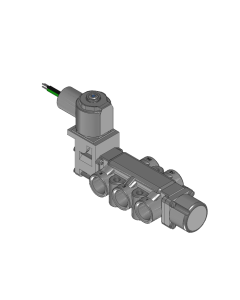 Valve, 4-Way, SST, 24VDC