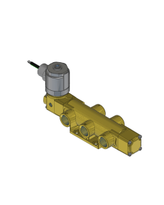 Valve, 5-Way, Brass, 120V60Hz