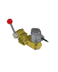 Valve, 2-Way, Brass, 24VDC