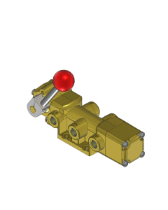Valve, 5-Way, Brass