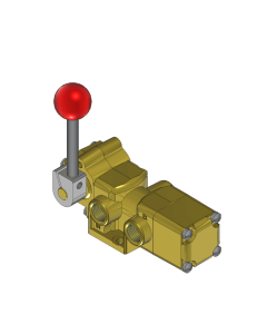 Valve, 3-Way, Brass