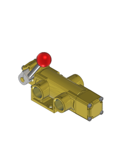 Valve, Diverter, Brass