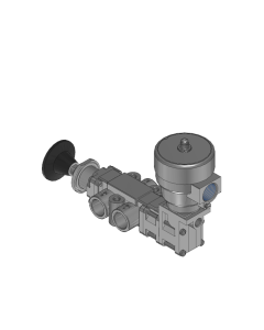 Valve, 3-Way, SST, 24VDC