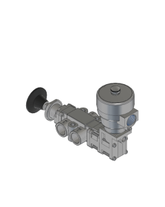 Valve, 3-Way, SST, 24VDC