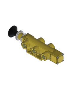 Valve, 4-Way, Brass