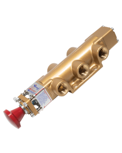 Valve, 4-Way, Brass