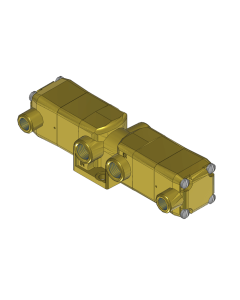 Valve, 3-Way, Brass