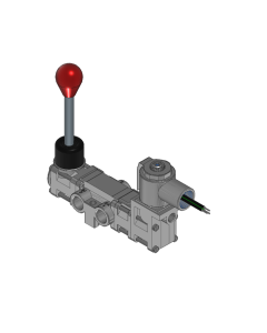Valve, 3-Way, SST, 240V60Hz