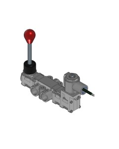 Valve, 3-Way, SST, 24VDC