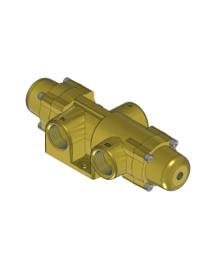 Valve, 3-Way, Brass