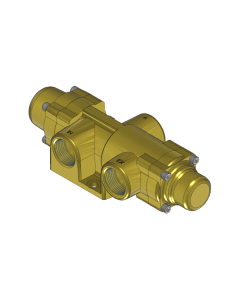 Valve, 3-Way, Brass