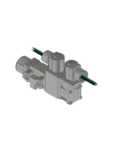 Valve, 3-Way, SST, 120V60Hz