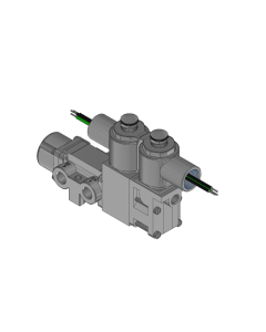 Valve, 3-Way, SST, 24VDC