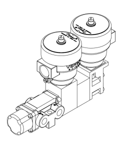 Valve, 3-Way, SST, 24VDC