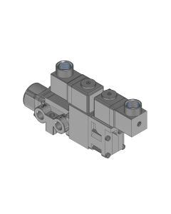 Valve, 3-Way, SST, 24VDC