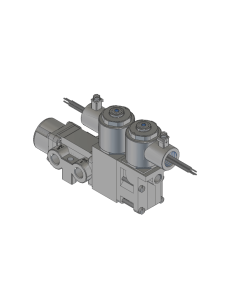 Valve, 3-Way, SST, 24VDC