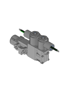 Valve, 3-Way, SST, 120V60Hz