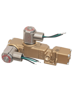 Valve, 3-Way, Brass, 120V60Hz