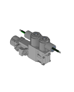 Valve, 3-Way, SST, 24VDC