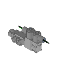 Valve, 3-Way, SST, 24VDC