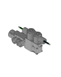 Valve, 3-Way, SST, 24VDC