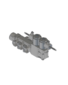 Valve, 4-Way, SST, 120V60Hz