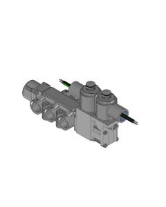 Valve, 4-Way, SST, 120V60Hz