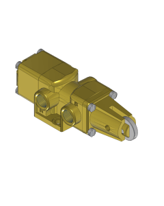 Valve, 3-Way, Brass