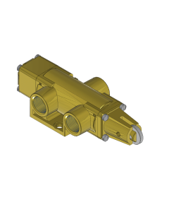 Valve, 3-Way, Brass