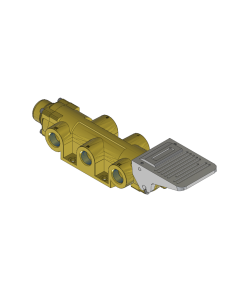 Valve, 4-Way, Brass