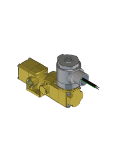 Valve, 2-Way, Brass, 120V60Hz