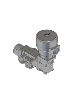 Valve, 2-Way, SST, 24VDC