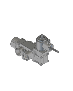 Valve, 2-Way, SST, 24VDC