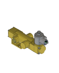 Valve, 2-Way, Brass, 24VDC