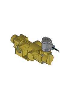 Valve, 2-Way, Brass, 120V60Hz