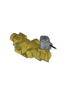 Valve, 2-Way, Brass, 24VDC