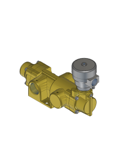 Valve, 2-Way, Brass, 120V60Hz