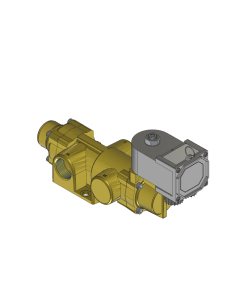 Valve, 2-Way, Brass, 24VDC