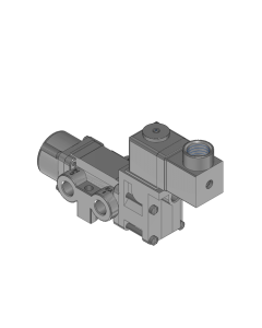 Valve, 3-Way, SST, 24VDC