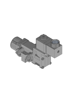 Valve, 3-Way, SST, 24VDC
