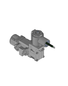 Valve, 3-Way, SST, 24VDC