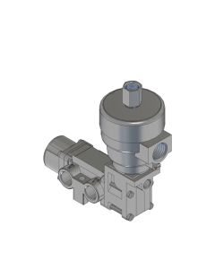 Valve, 3-Way, SST, 24VDC