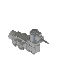 Valve, 3-Way, SST, 24VDC