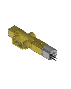 Valve, 3-Way, Brass, 24V60Hz
