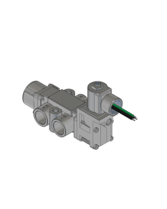 Valve, 3-Way, SST, 24VDC