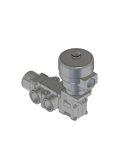 Valve, 3-Way, SST, 24VDC