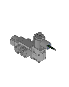 Valve, 3-Way, SST, 125VDC