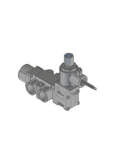 Valve, 3-Way, SST, 24VDC