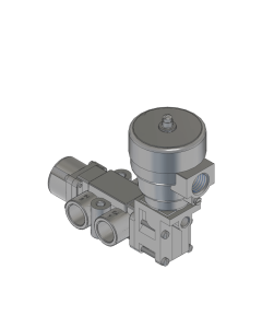 Valve, 3-Way, SST, 24VDC